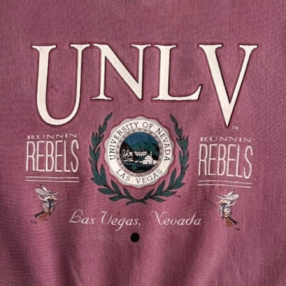 Vintage Galt Sand UNLV Sweatshirt University Las Vegas Large Faded - Picture 2 of 7